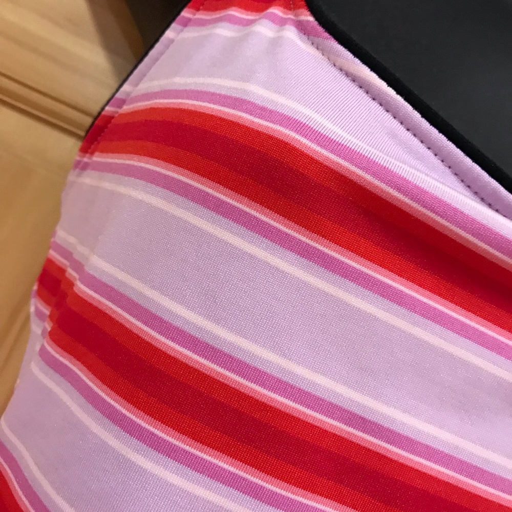 Mossimo Candy striped halter top Sz M - Picture 2 of 3